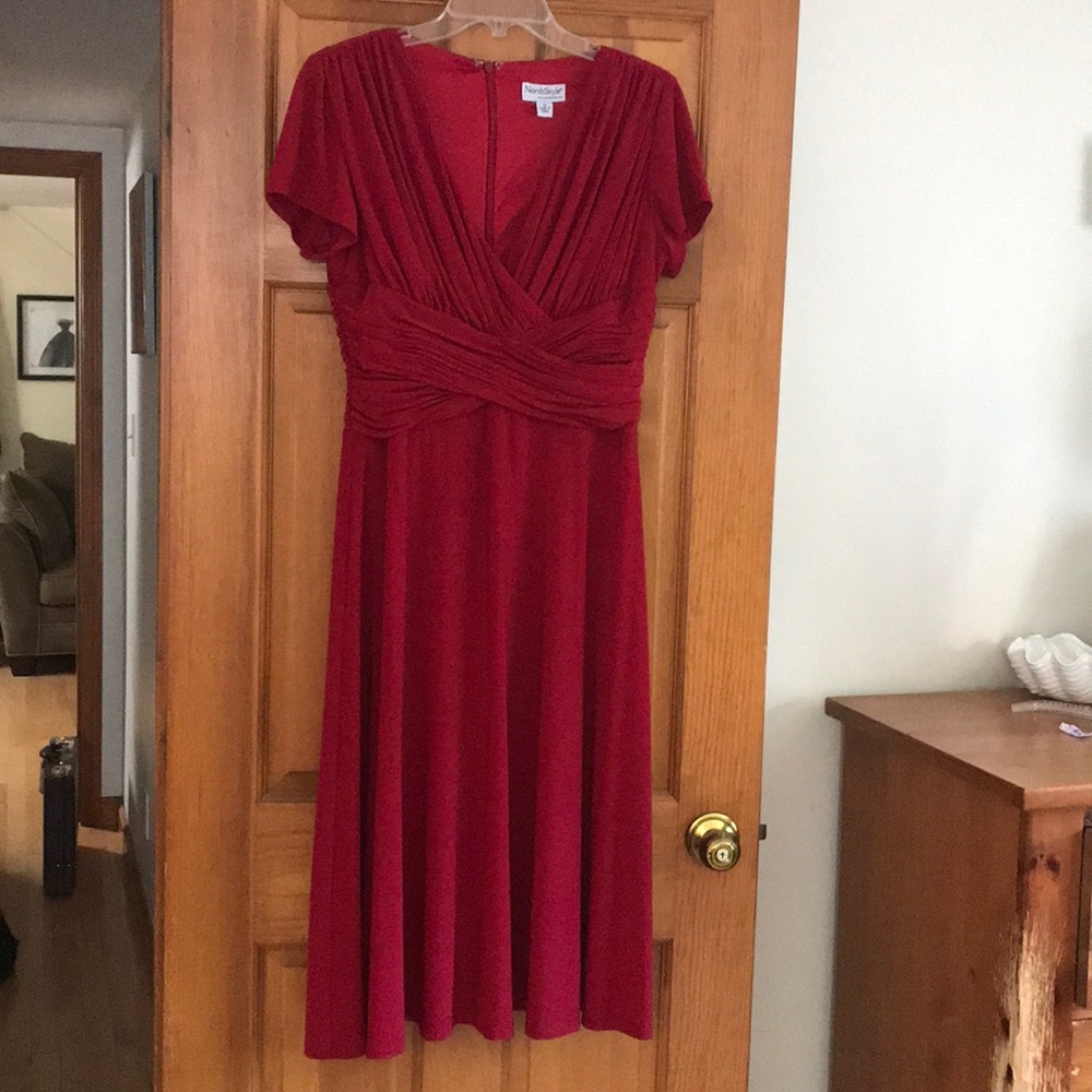 Red dress